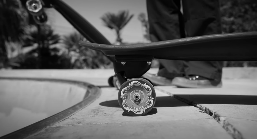 Skateboard close-up