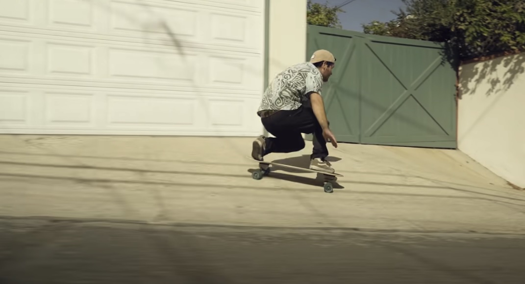 Man skateboarding